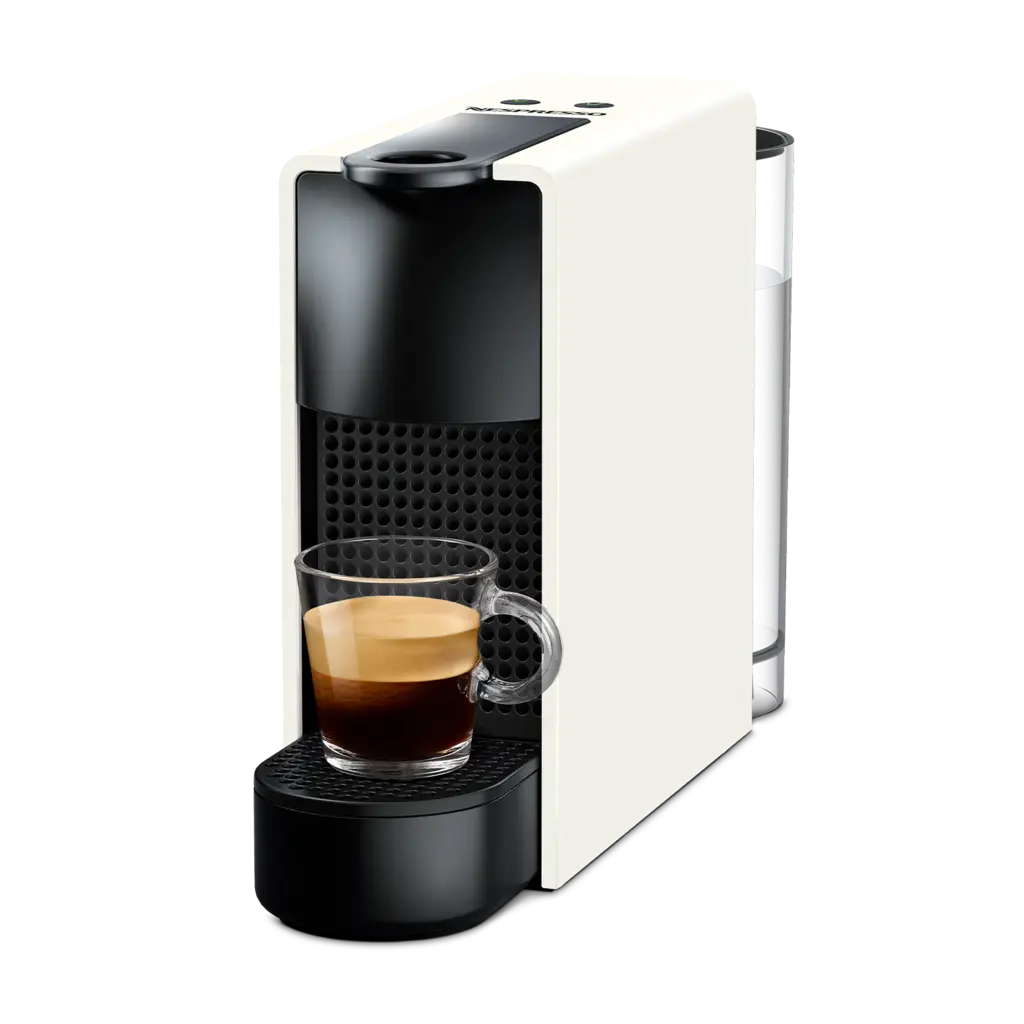 CAFETERA NESPRESSO ESSENSA MINI-WHITE-RECTANGULAR + AEROCCINO