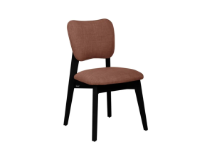 SILLA GENOUD FRIDA CASTAÑO CHOCOLATE