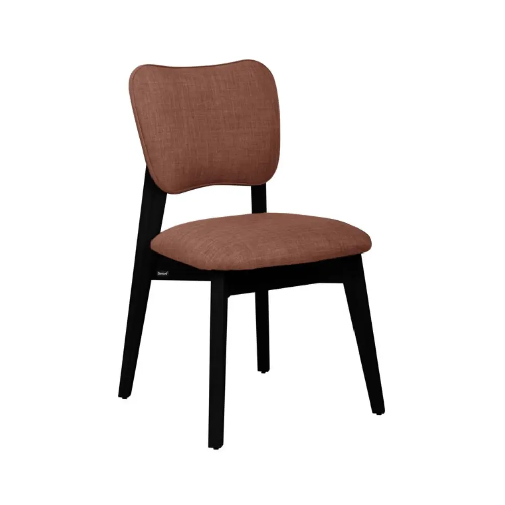 SILLA GENOUD FRIDA CASTAÑO CHOCOLATE